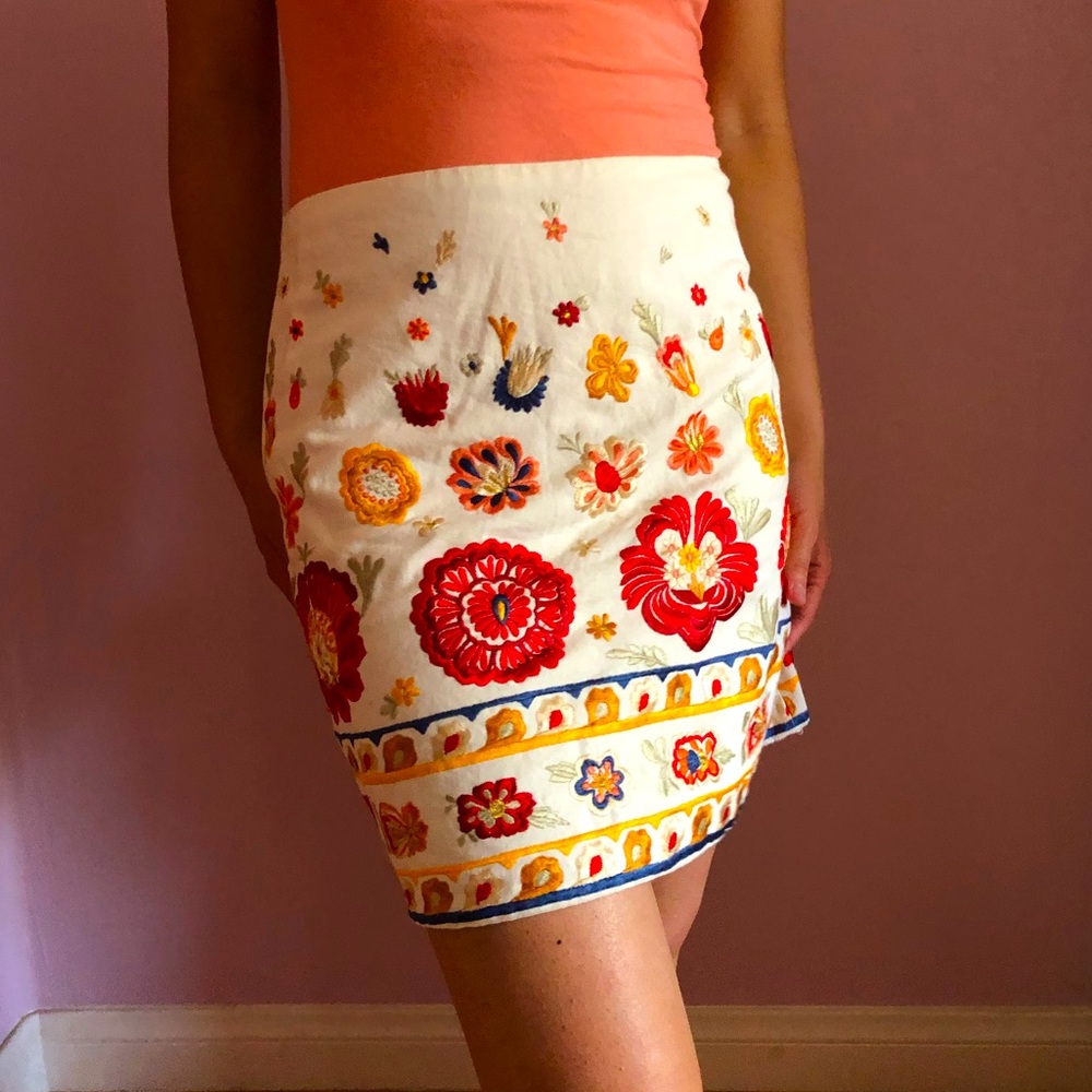Topshop floral skirt, new w/o tags